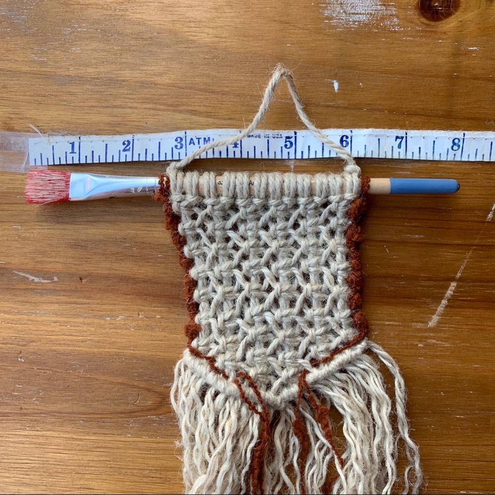 paintbrush macrame - Picture 5 of 8